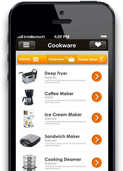 kitchen fast iphone app screen 3